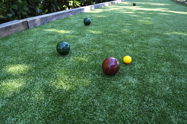 Fresno synthetic bocce ball turf